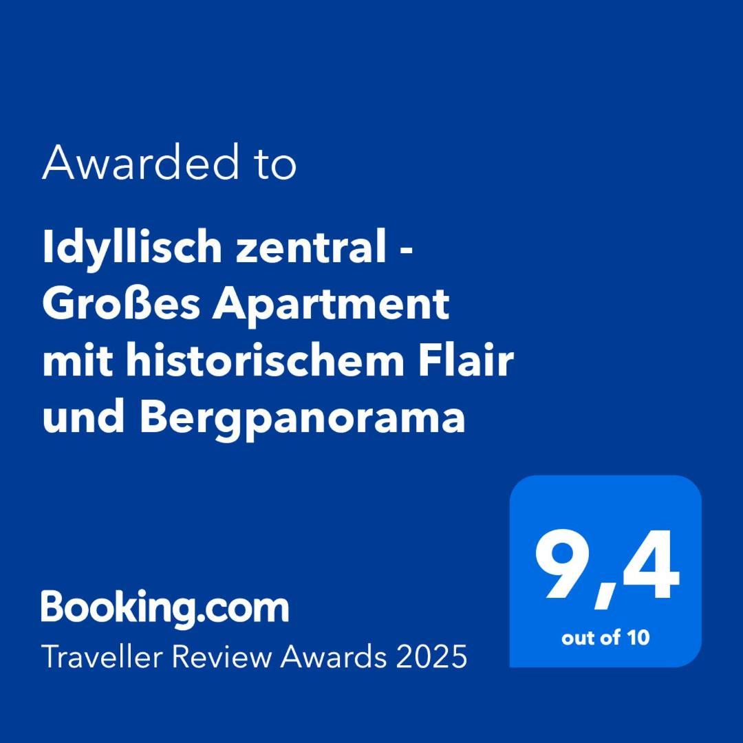 Idyllisch Zentral - Grosses Apartment Mit Historischem Flair Und Bergpanorama Löbau Екстериор снимка